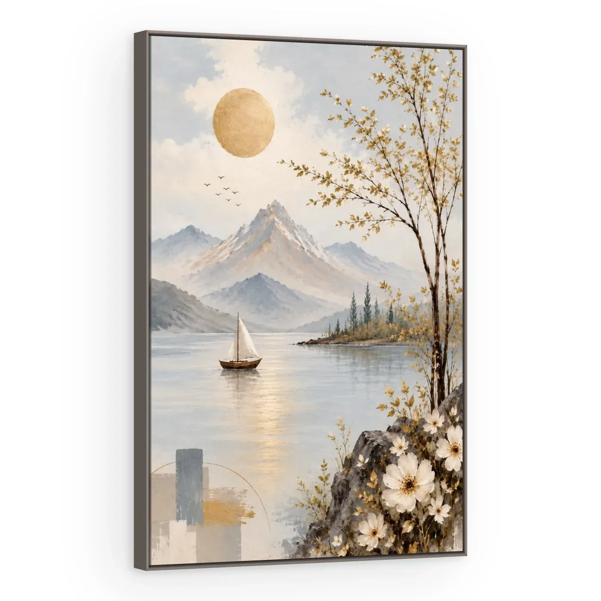 Quadro Decorativo Canvas Veleiro Oriental - BA0004