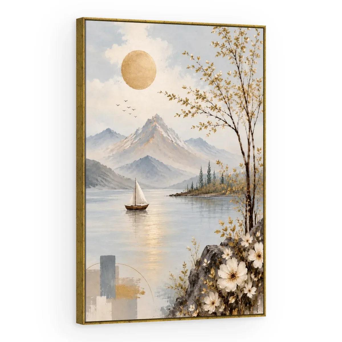 Quadro Decorativo Canvas Veleiro Oriental - BA0004