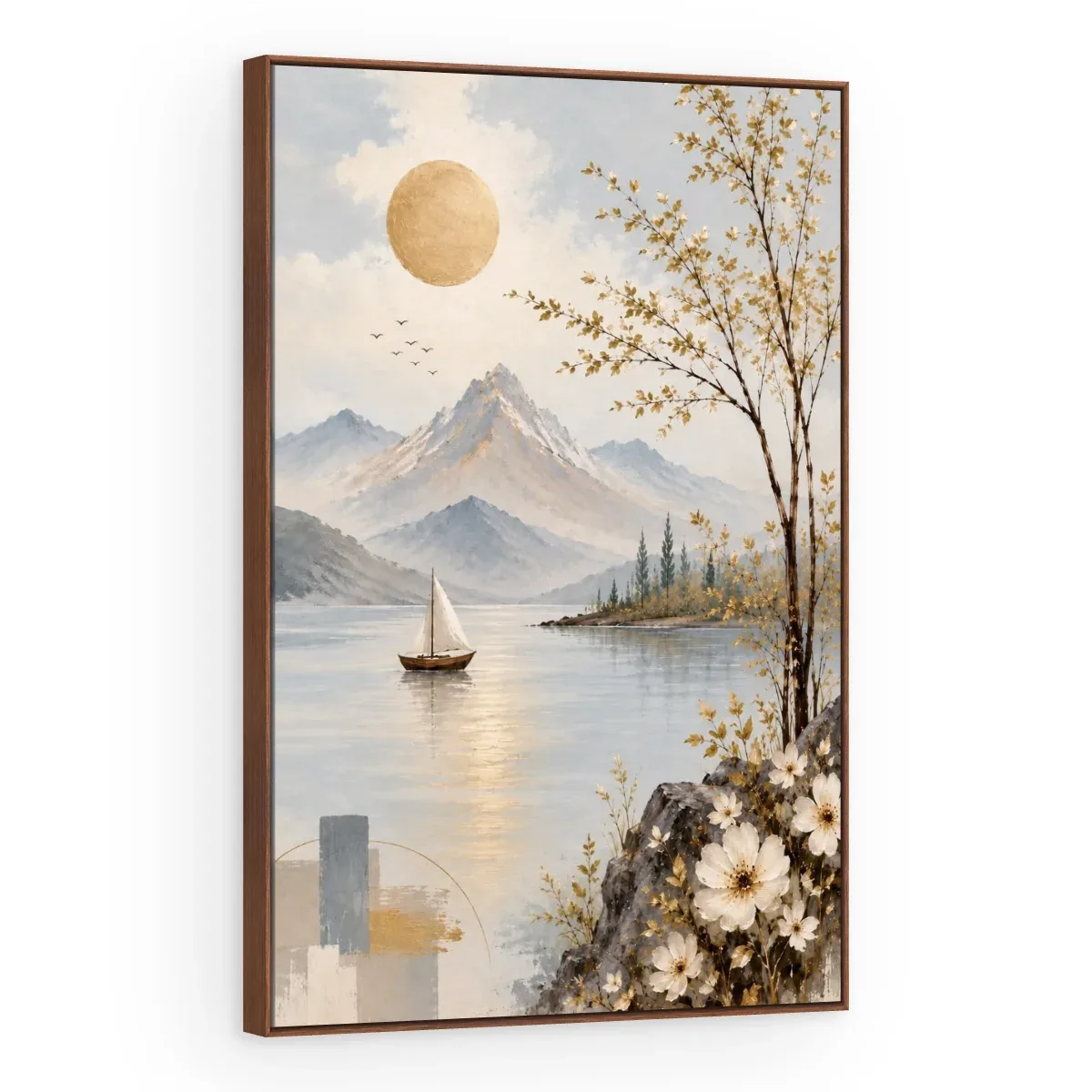 Quadro Decorativo Canvas Veleiro Oriental - BA0004