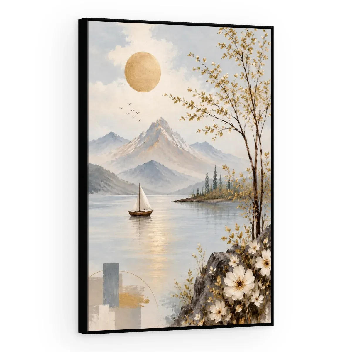 Quadro Decorativo Canvas Veleiro Oriental - BA0004