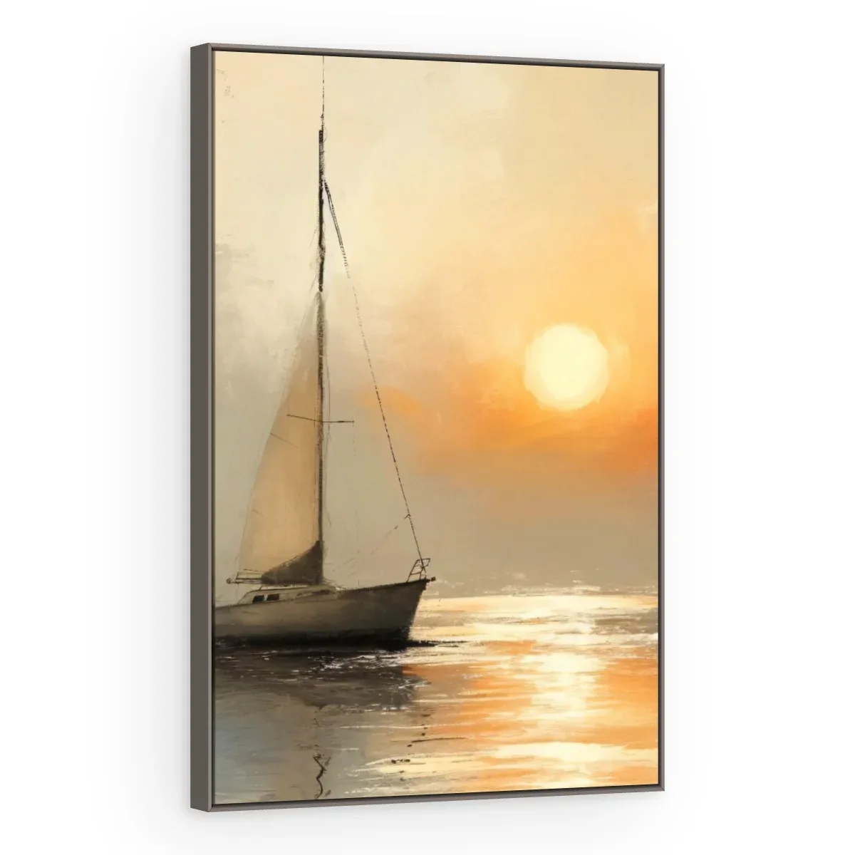 Quadro Decorativo Canvas Veleiro Sereno - BA0015