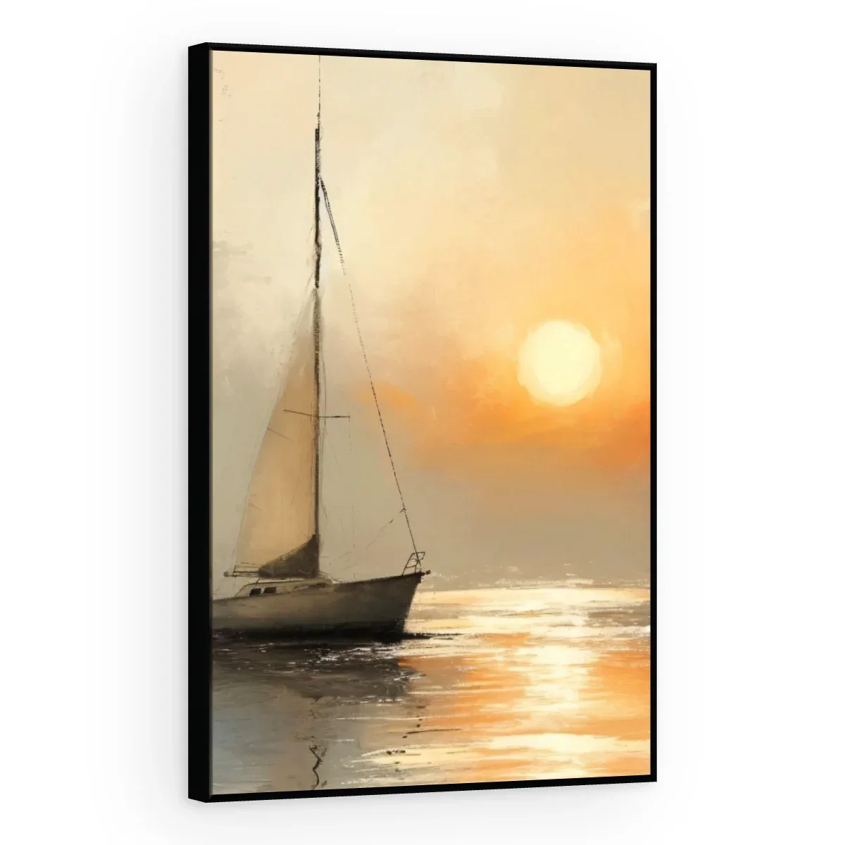 Quadro Decorativo Canvas Veleiro Sereno - BA0015