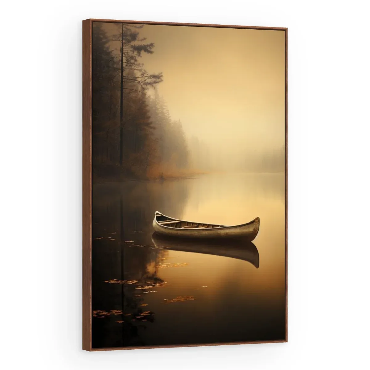 Quadro Decorativo Canvas Canoa Solitária - BA0020