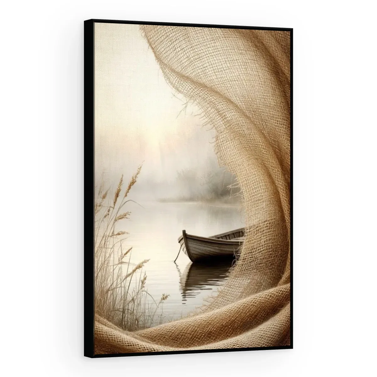 Quadro Decorativo Canvas Barco Rústico - BA0022