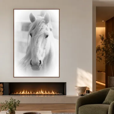 Quadro Decorativo Canvas Cavalo Etéreo - CA0010