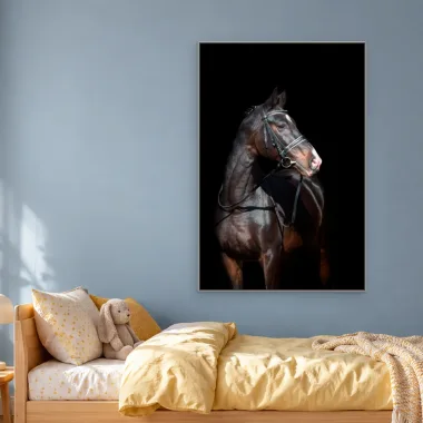 Quadro Decorativo Canvas Cavalo Imponente - CA0015