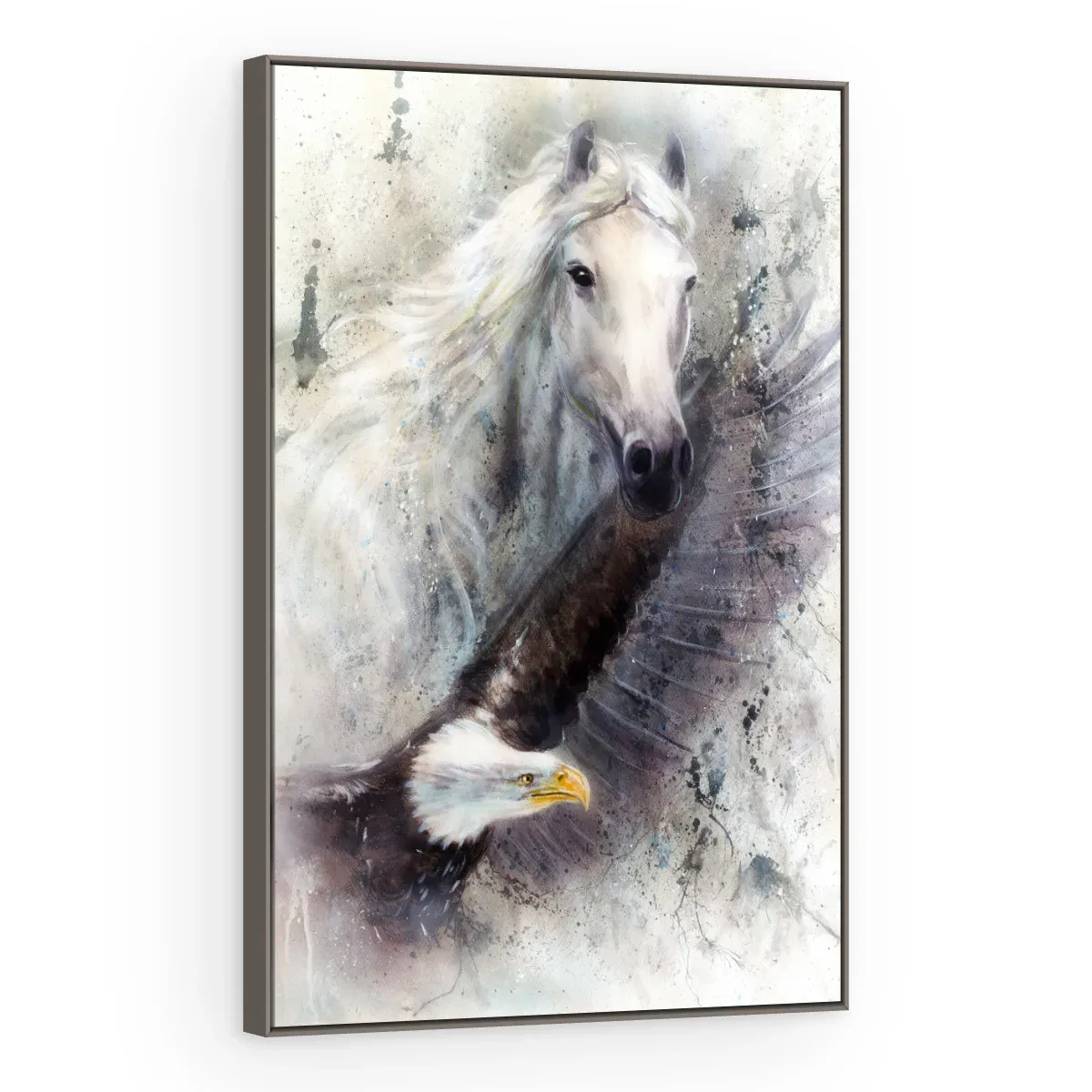 Quadro Decorativo Canvas Cavalo Liberdade - CA0017