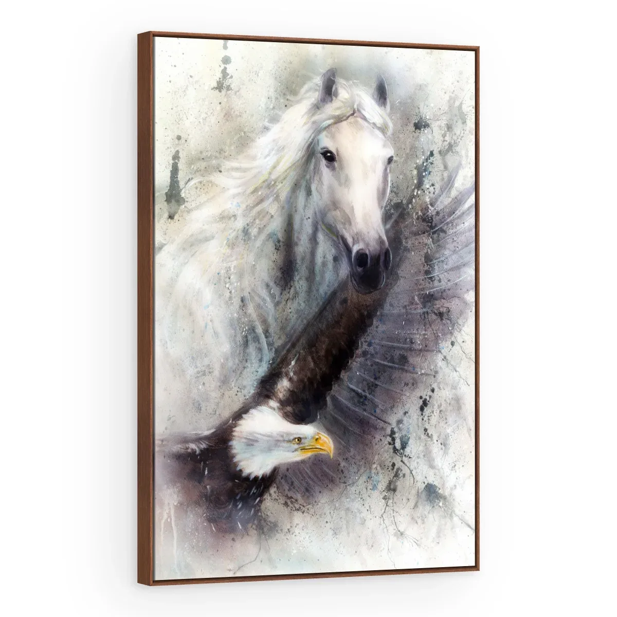 Quadro Decorativo Canvas Cavalo Liberdade - CA0017