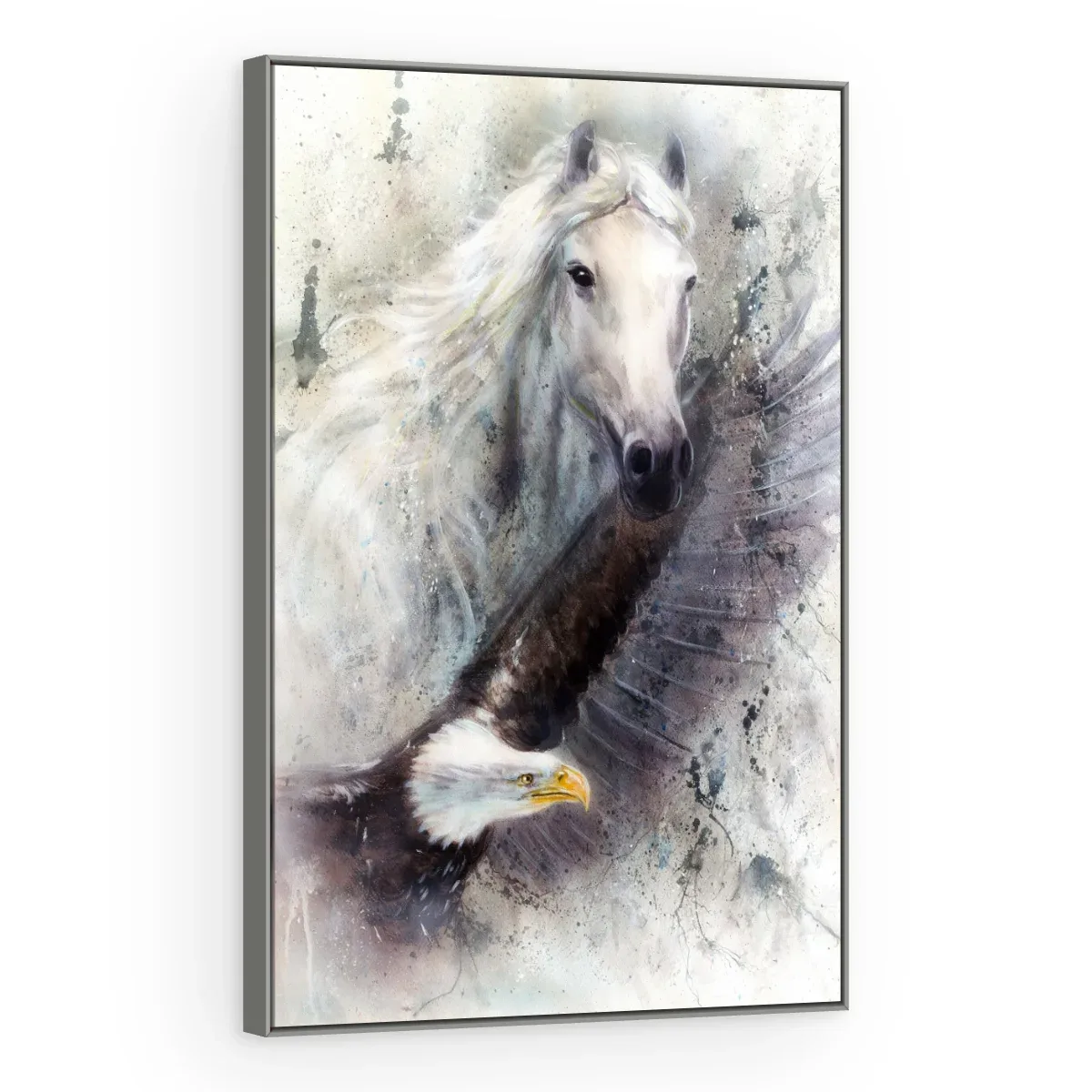 Quadro Decorativo Canvas Cavalo Liberdade - CA0017
