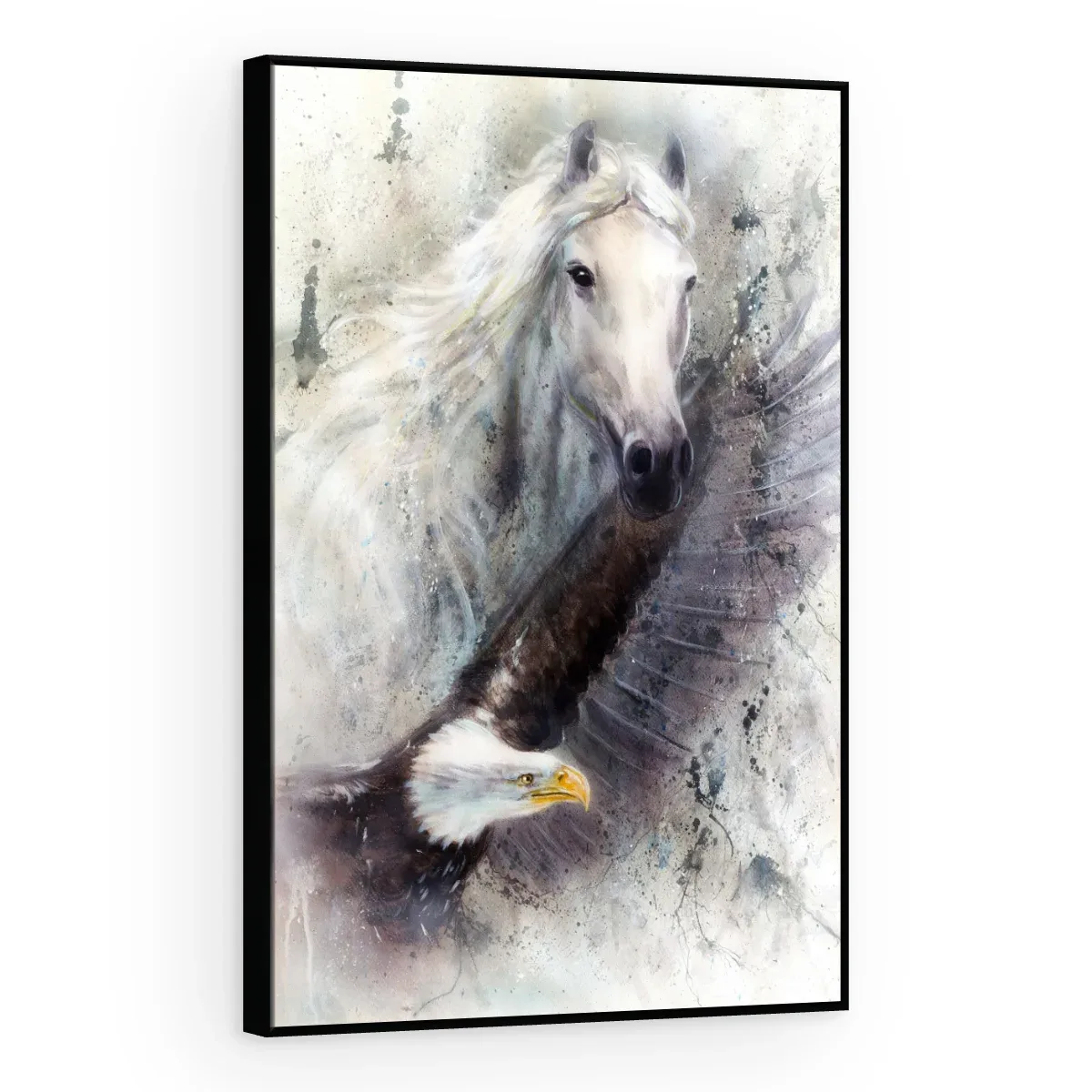 Quadro Decorativo Canvas Cavalo Liberdade - CA0017