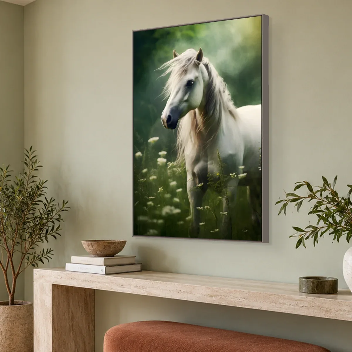 Quadro Decorativo Canvas Cavalo Campestre - CA0021