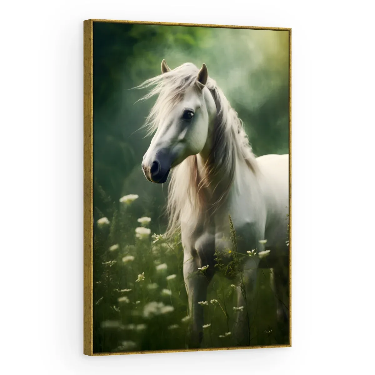 Quadro Decorativo Canvas Cavalo Campestre - CA0021