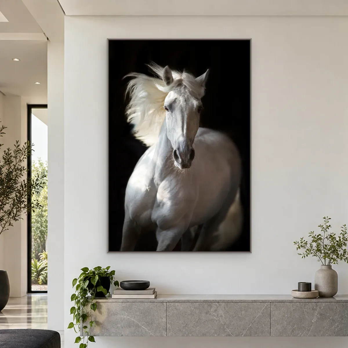 Quadro Decorativo Canvas Cavalo Majestoso - CA0022