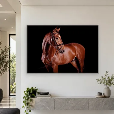 Quadro Decorativo Canvas Cavalo Alazão - CA0026