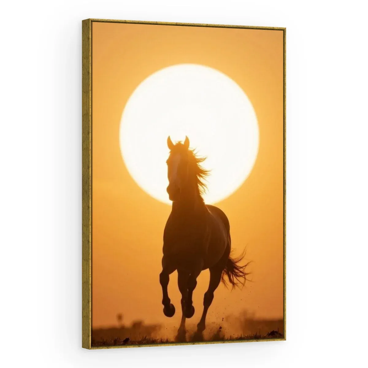Quadro Decorativo Canvas Cavalo Solar - CA0034