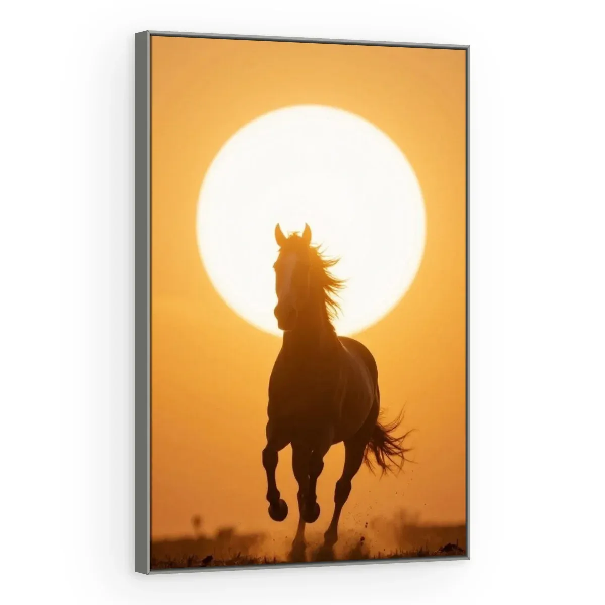 Quadro Decorativo Canvas Cavalo Solar - CA0034