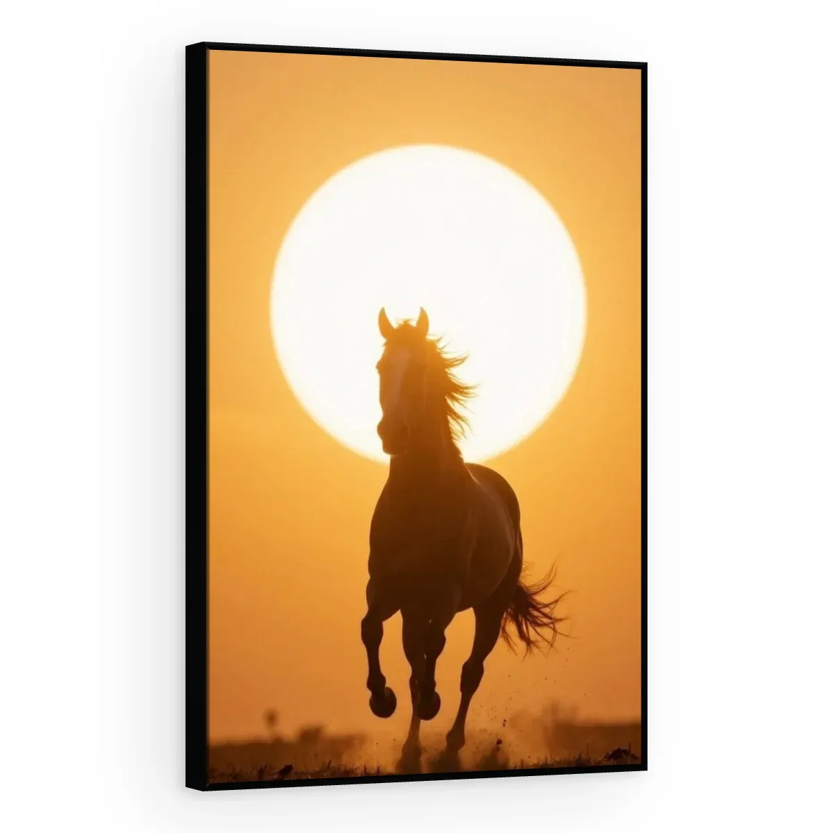 Quadro Decorativo Canvas Cavalo Solar - CA0034