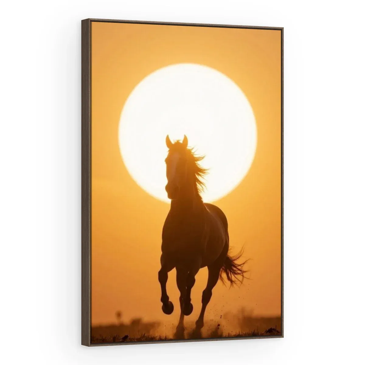 Quadro Decorativo Canvas Cavalo Solar - CA0034