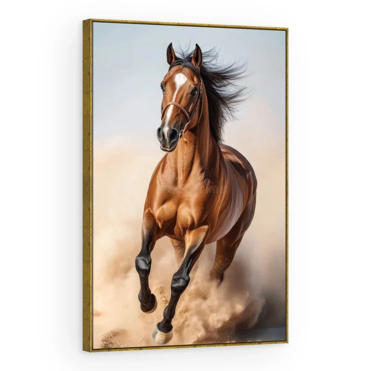 Quadro Decorativo Canvas Cavalo Galopando - CA0037