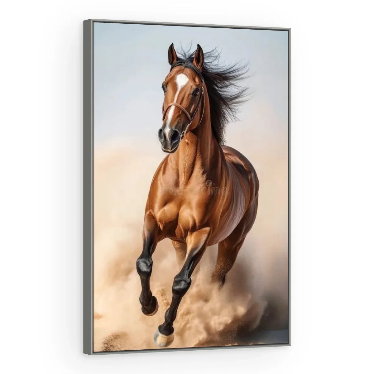 Quadro Decorativo Canvas Cavalo Galopando - CA0037