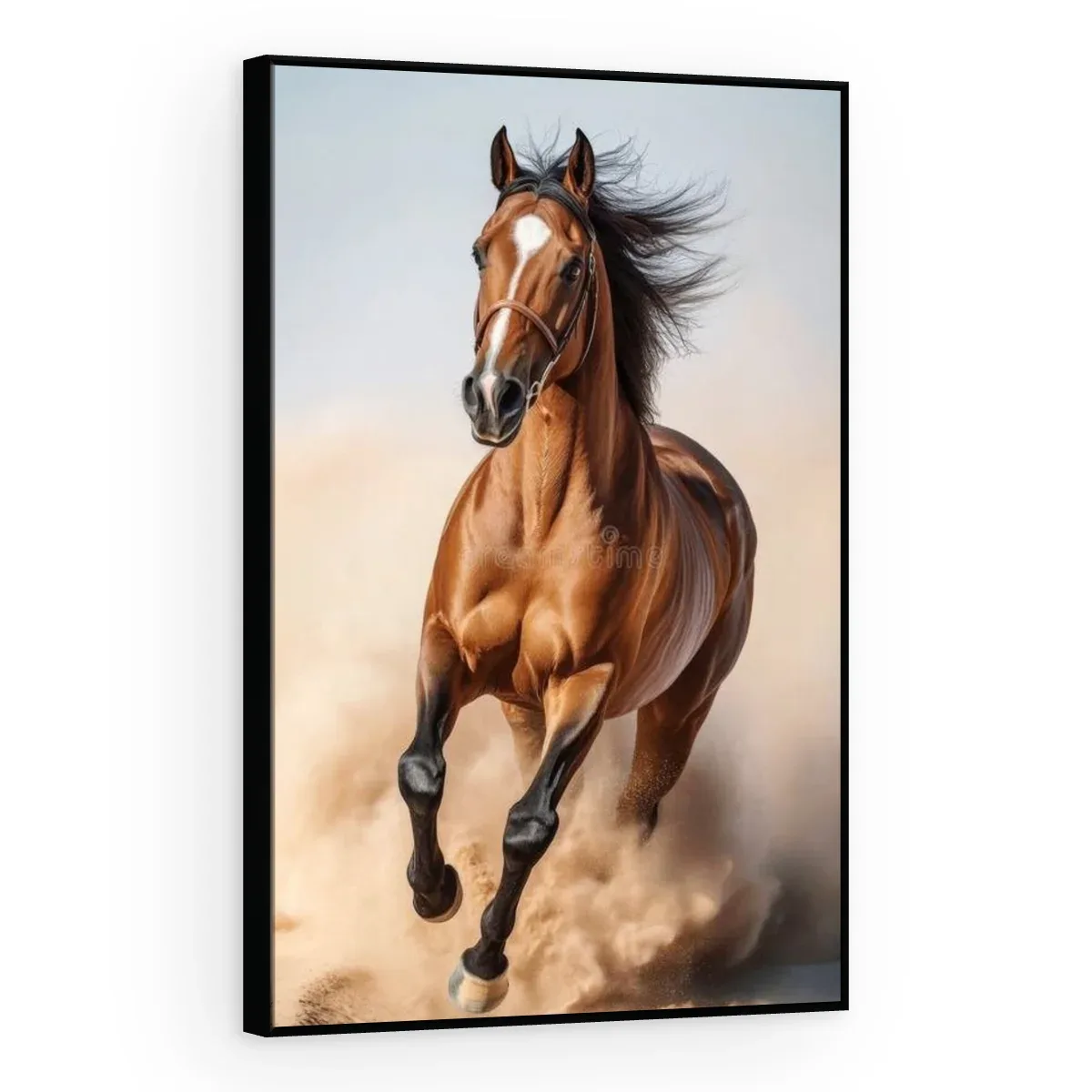 Quadro Decorativo Canvas Cavalo Galopando - CA0037
