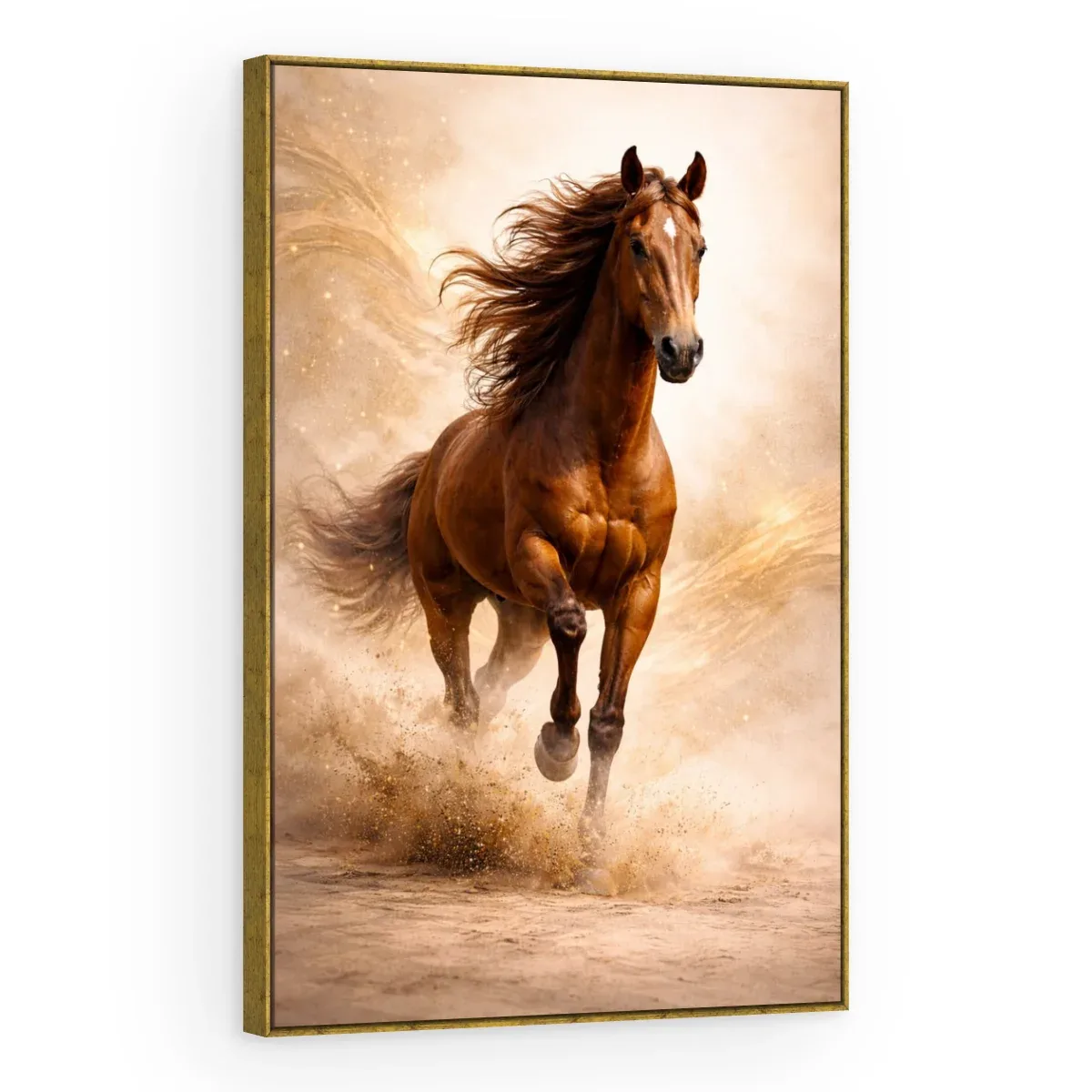Quadro Decorativo Canvas Cavalo Impetuoso - CA0044