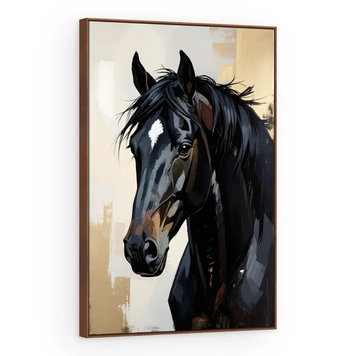 Quadro Decorativo Canvas Cavalo Moderno - CA0057