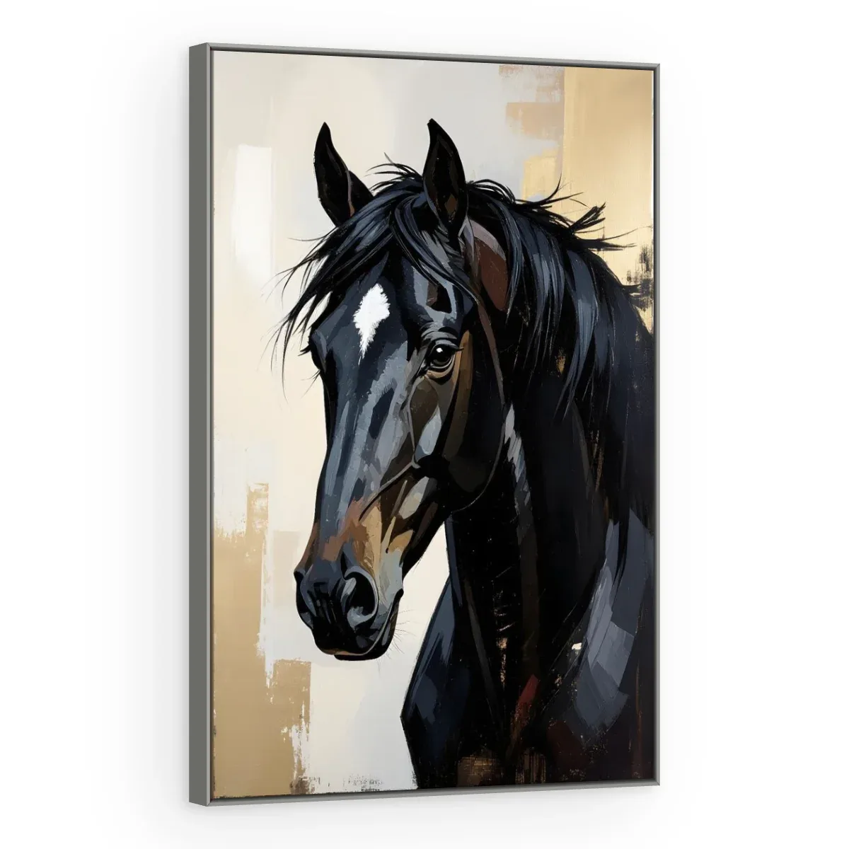Quadro Decorativo Canvas Cavalo Moderno - CA0057