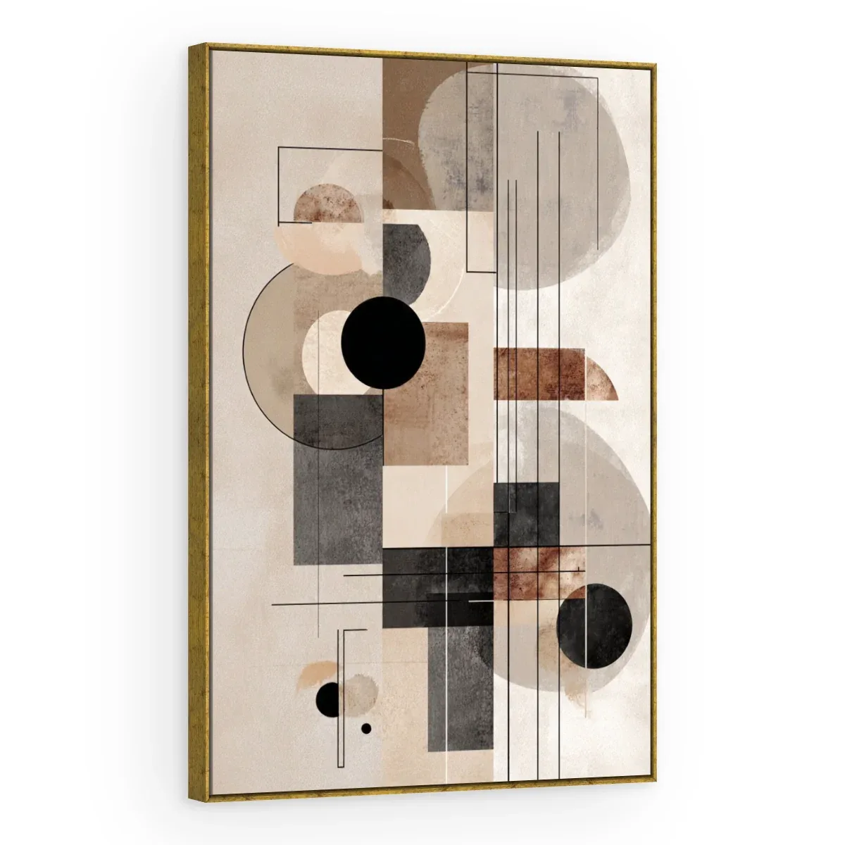 Quadro Decorativo Canvas Composição Bauhaus - GE0020