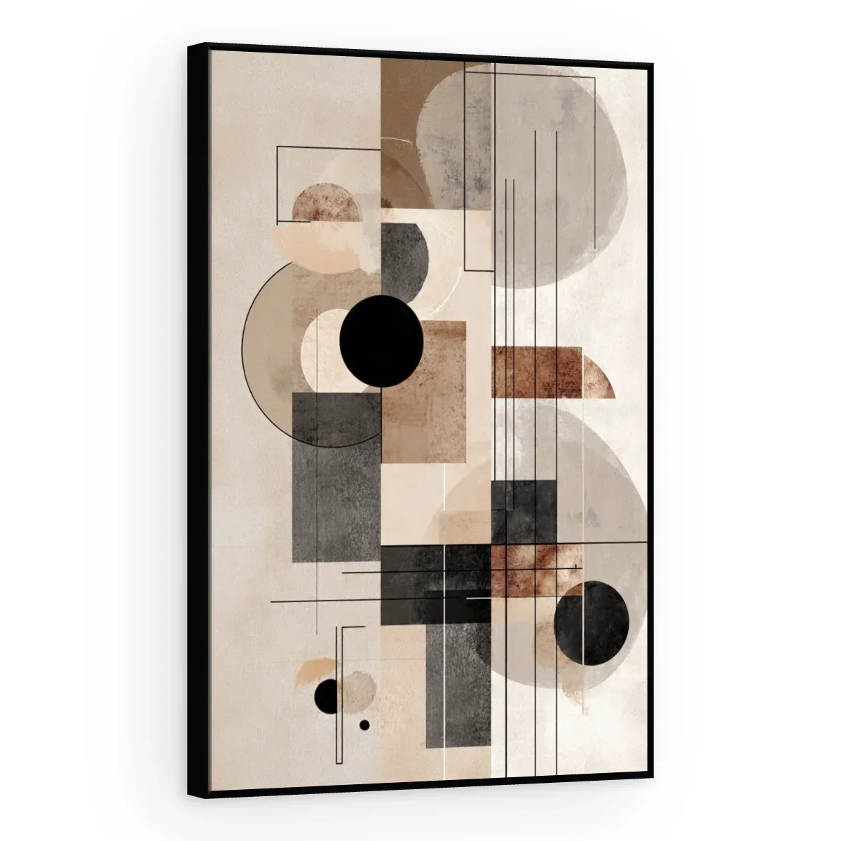 Quadro Decorativo Canvas Composição Bauhaus - GE0020