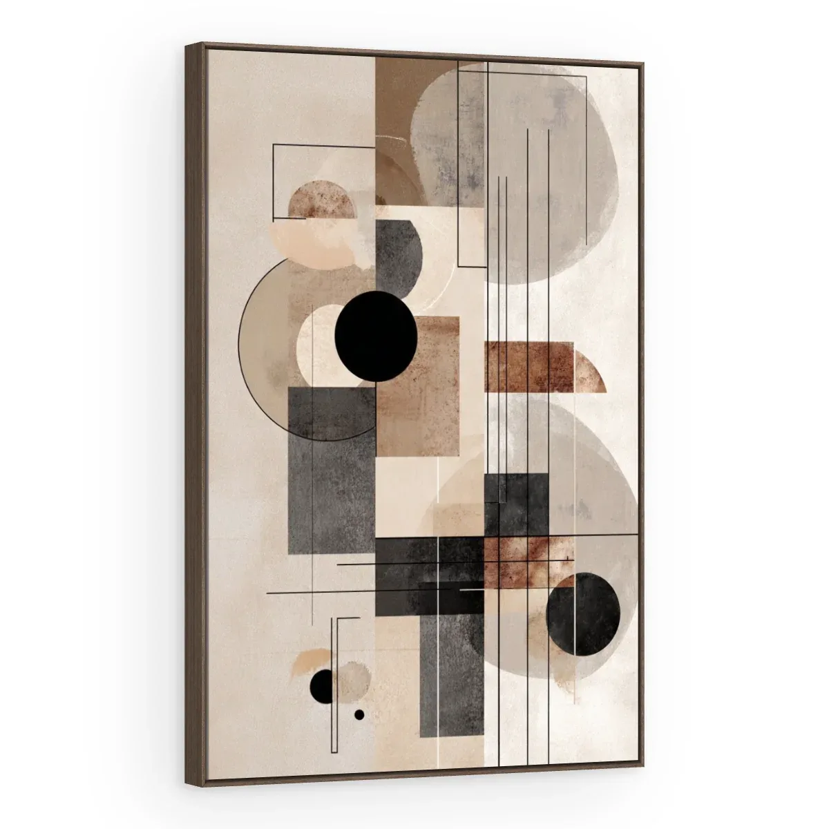 Quadro Decorativo Canvas Composição Bauhaus - GE0020