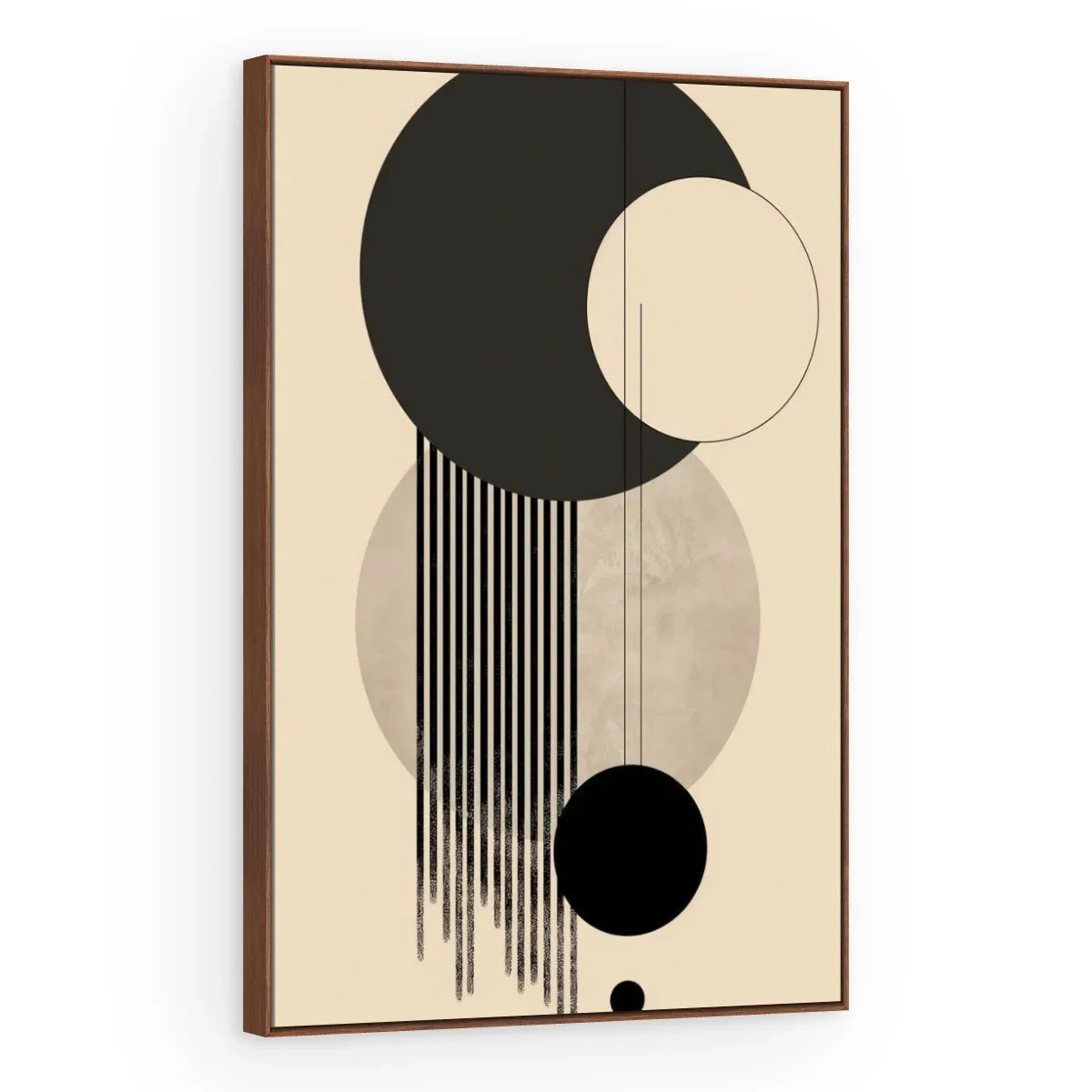 Quadro Decorativo Canvas Eclipse Minimalista - GE0025