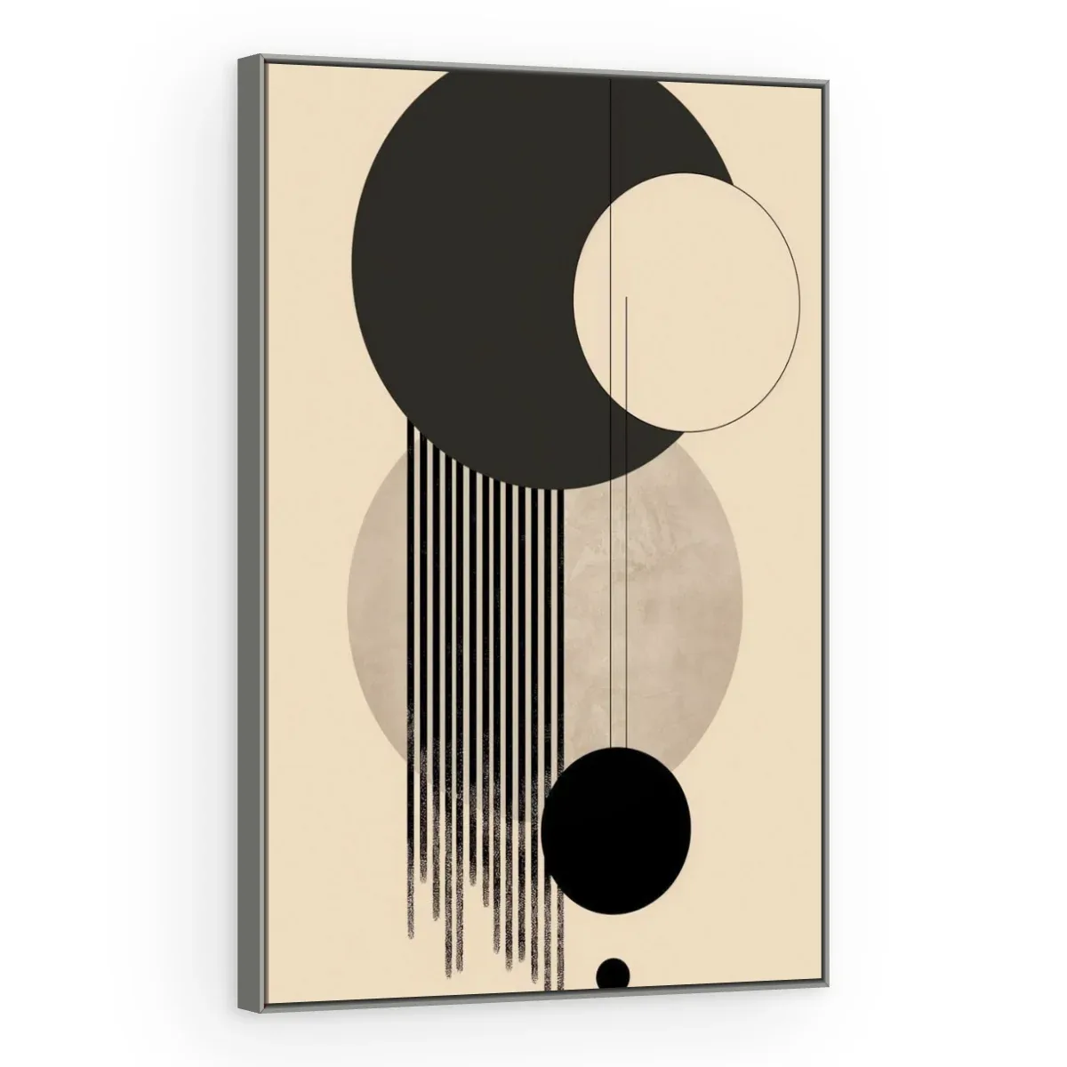 Quadro Decorativo Canvas Eclipse Minimalista - GE0025