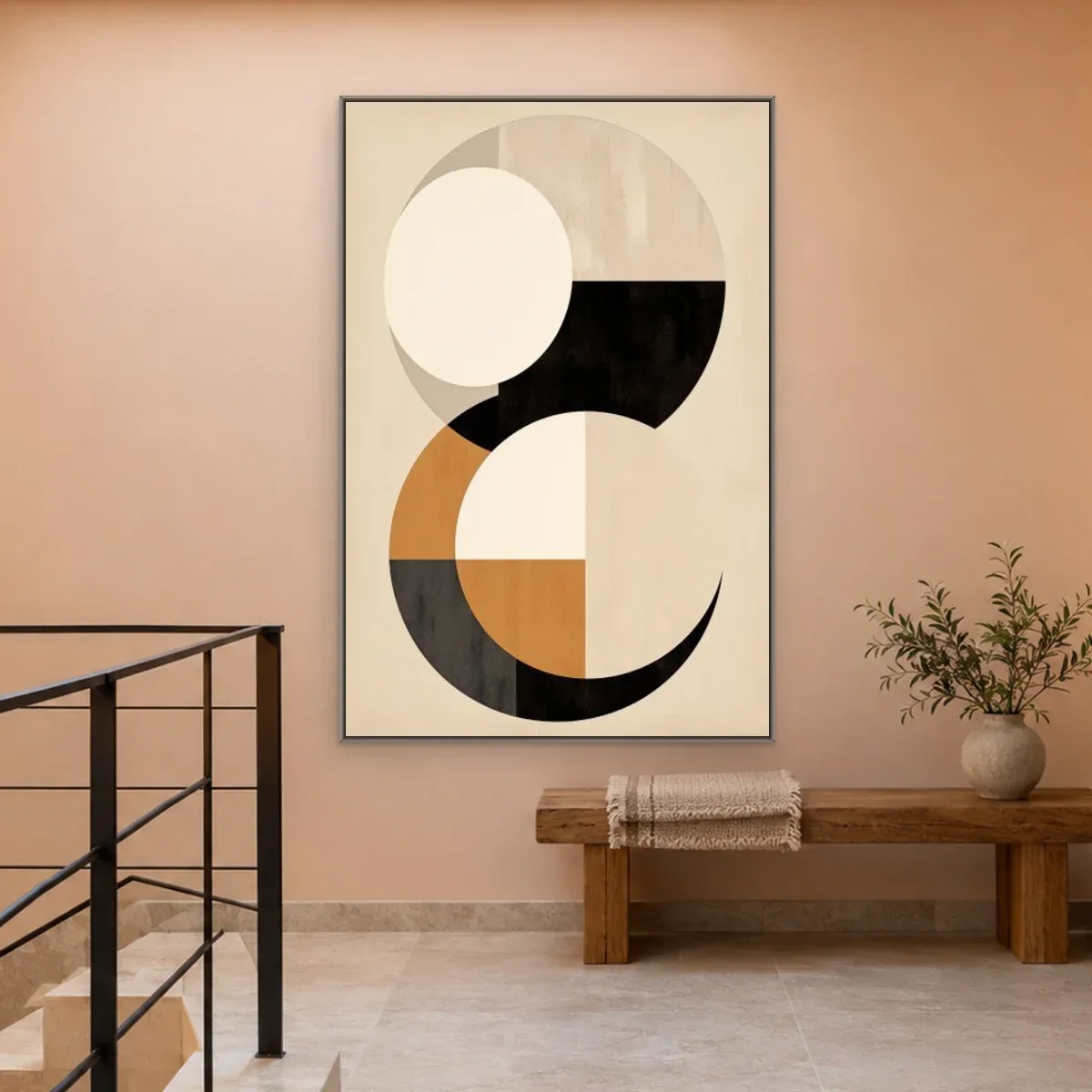 Quadro Decorativo Canvas Fases Lunares - GE0034