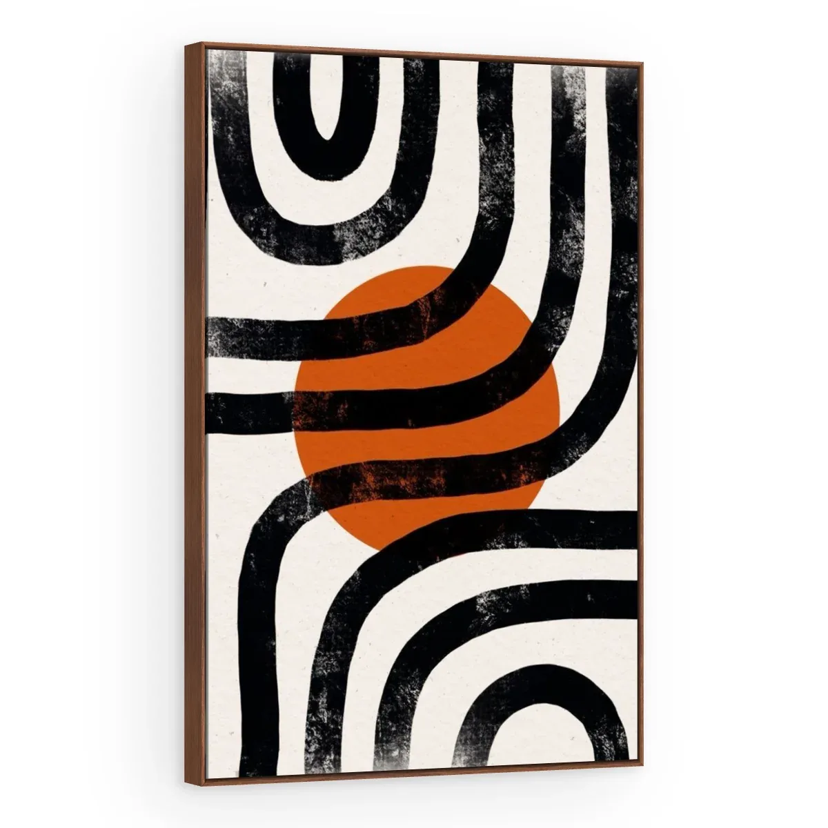 Quadro Decorativo Canvas Sol Listrado - GE0038