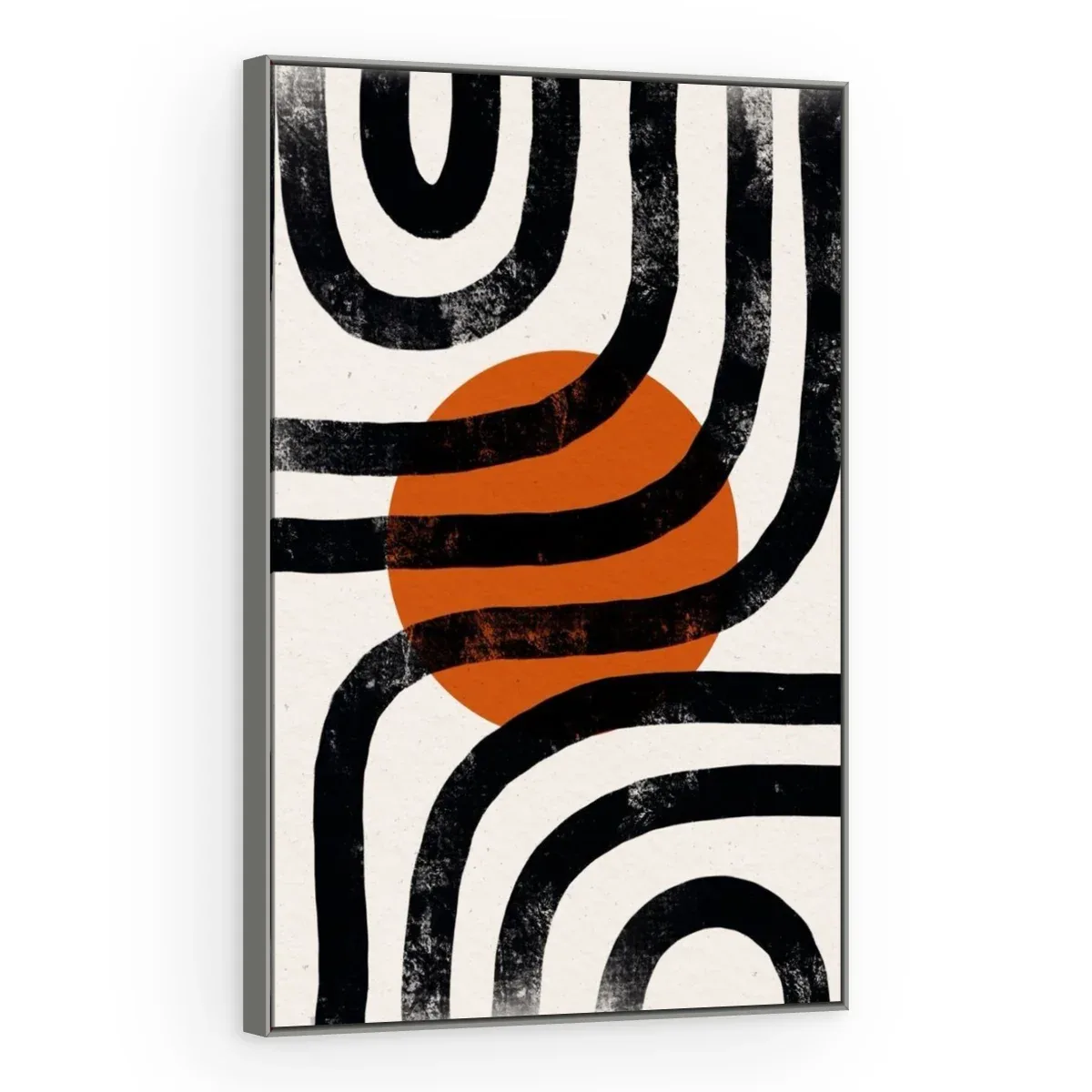 Quadro Decorativo Canvas Sol Listrado - GE0038