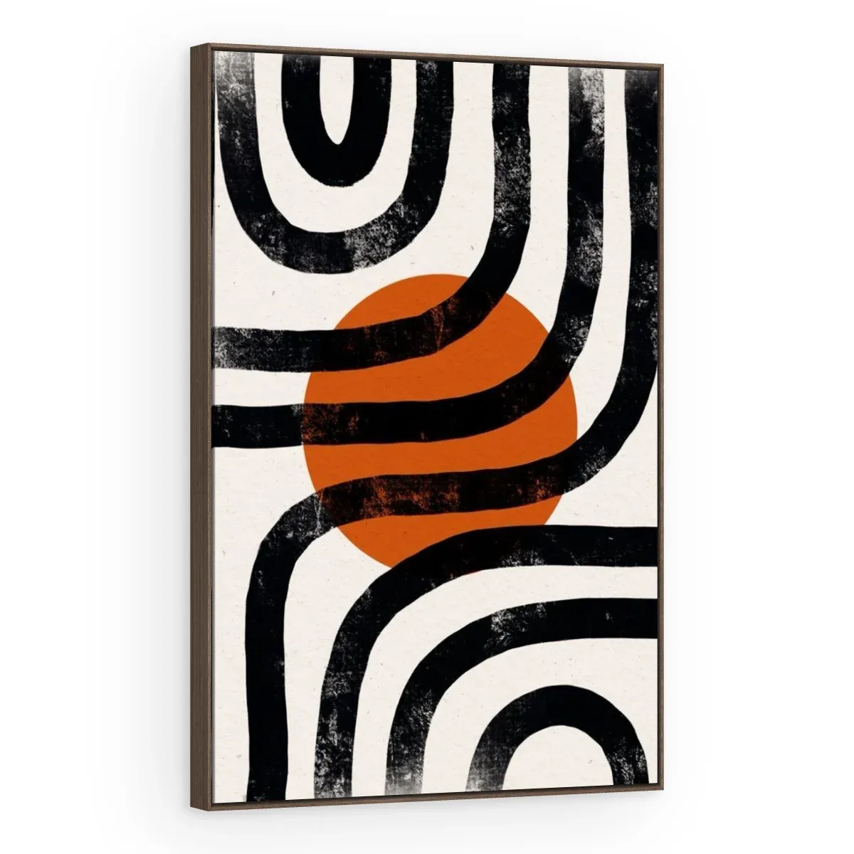 Quadro Decorativo Canvas Sol Listrado - GE0038