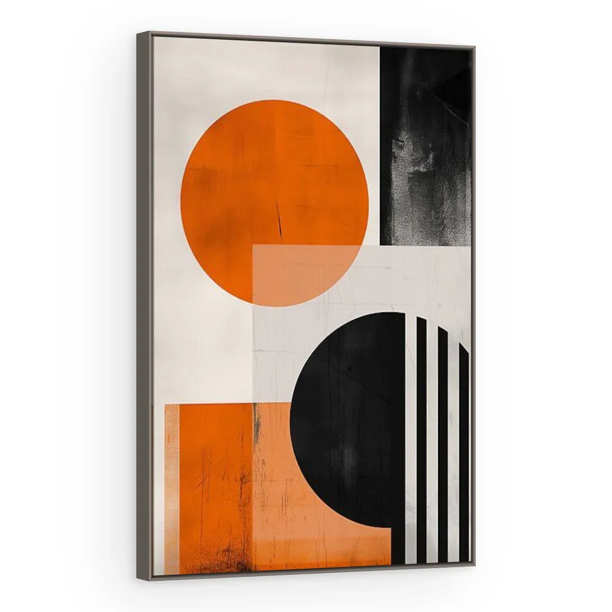 Quadro Decorativo Canvas Sol Laranja - GE0040