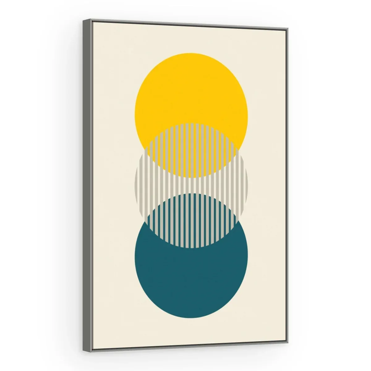 Quadro Decorativo Canvas Sol Petróleo - GE0049