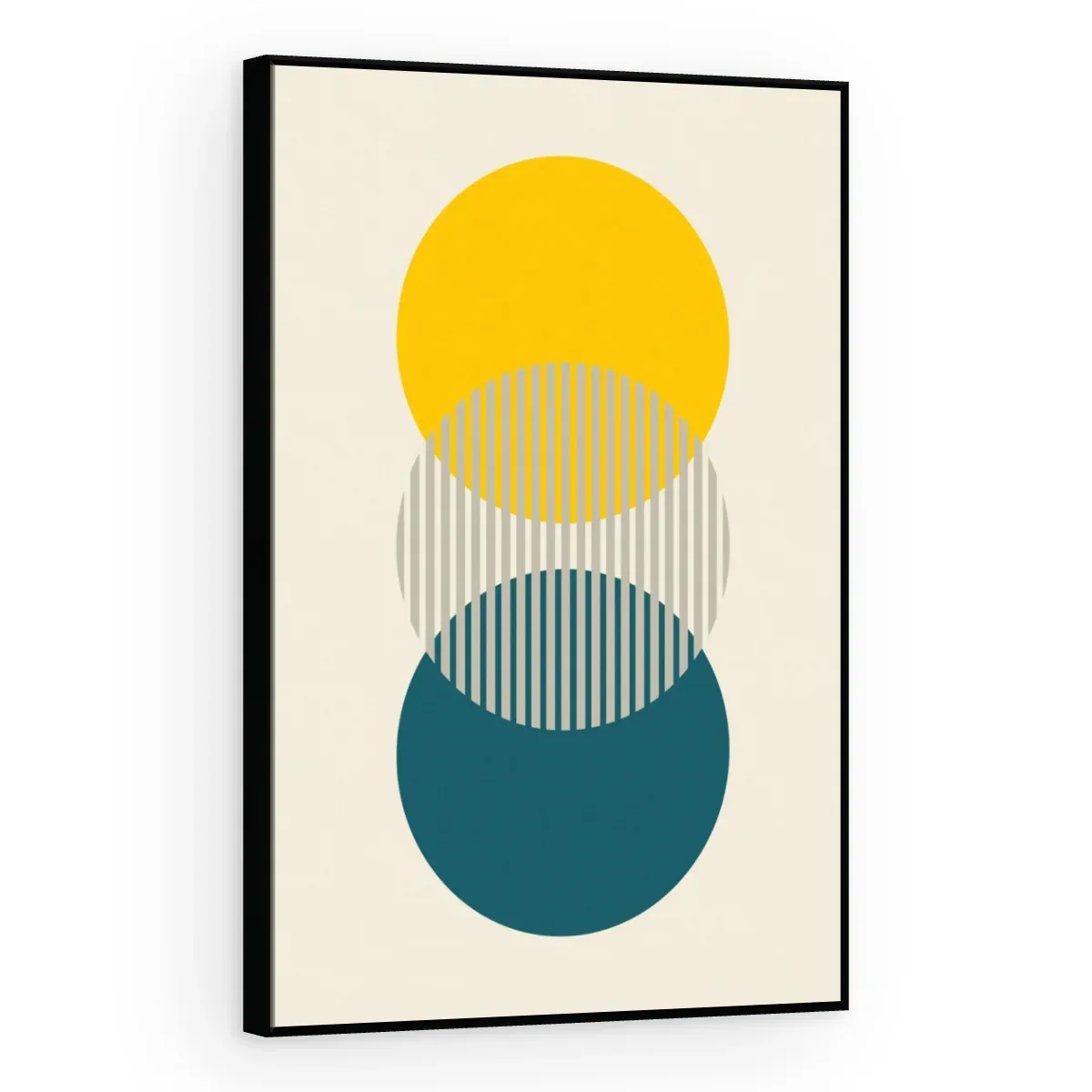 Quadro Decorativo Canvas Sol Petróleo - GE0049