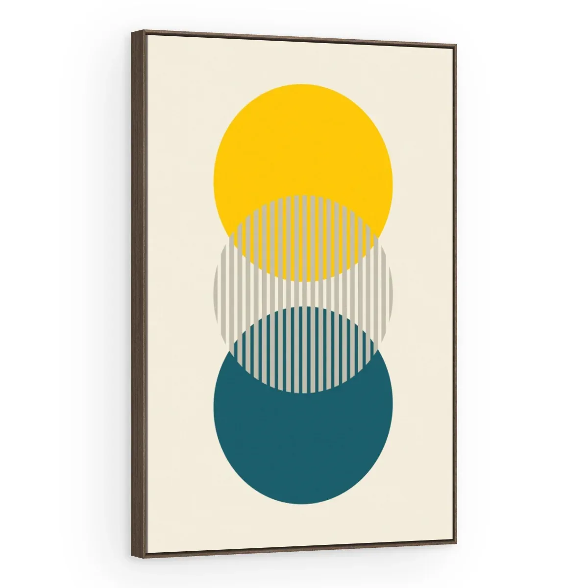 Quadro Decorativo Canvas Sol Petróleo - GE0049