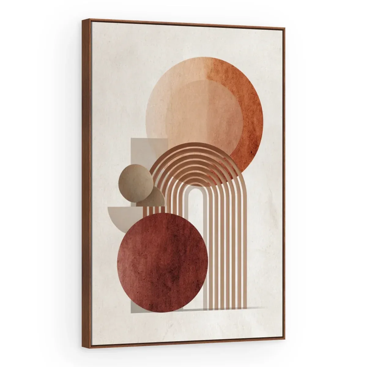 Quadro Decorativo Canvas Arcos Rosé - GE0058