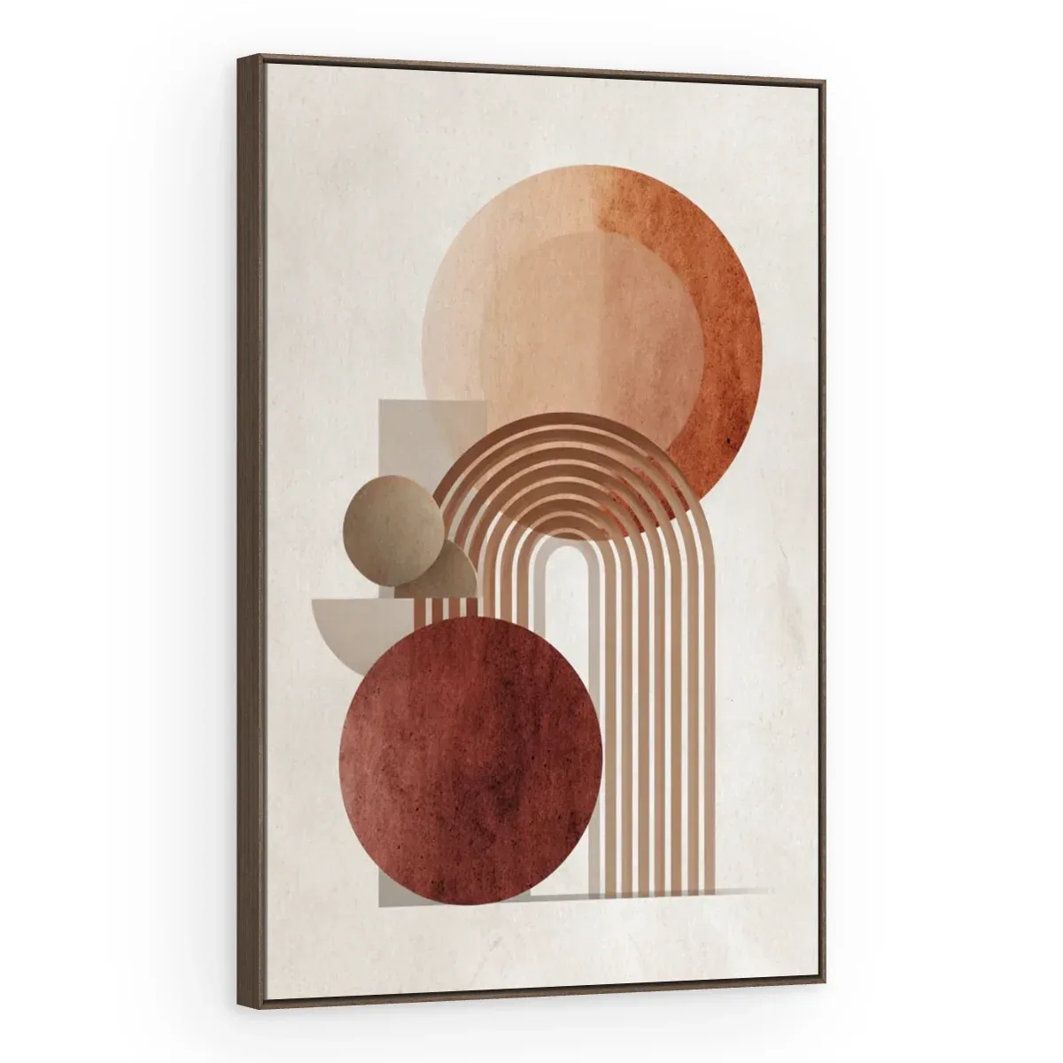 Quadro Decorativo Canvas Arcos Rosé - GE0058