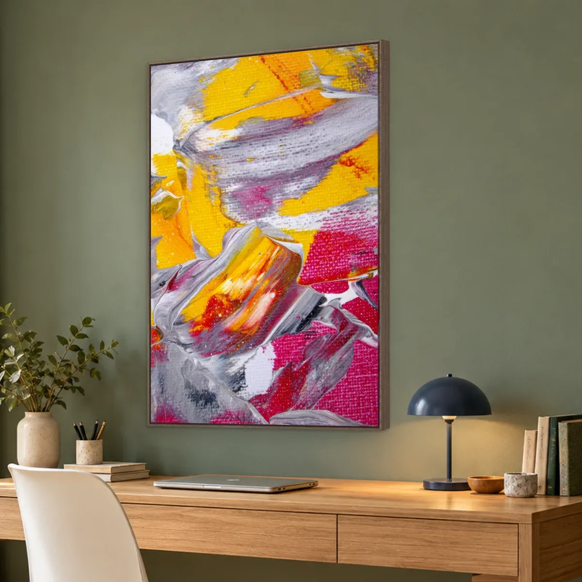 Quadro Decorativo Canvas Acrílico Vibrante - AB0006