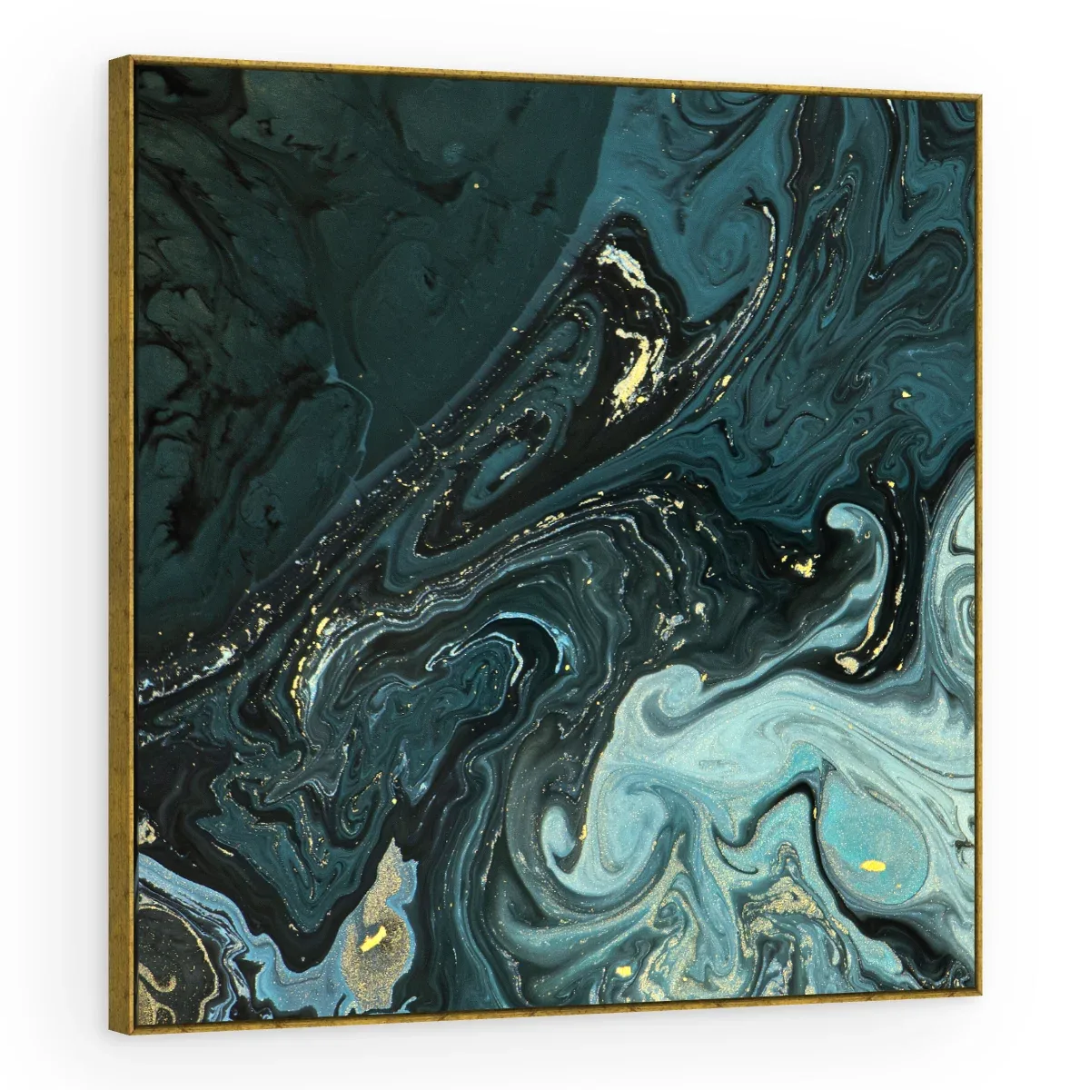 Quadro Decorativo Canvas Fluido Petróleo - AB0012