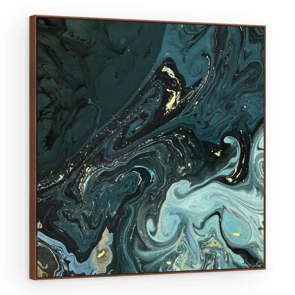Quadro Decorativo Canvas Fluido Petróleo - AB0012