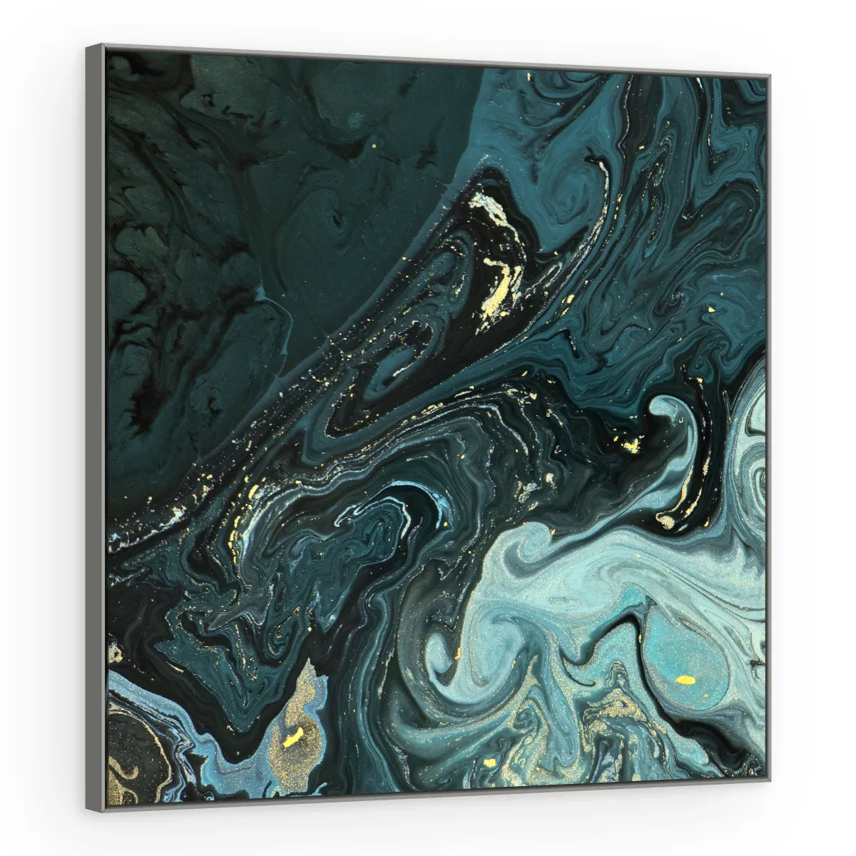Quadro Decorativo Canvas Fluido Petróleo - AB0012