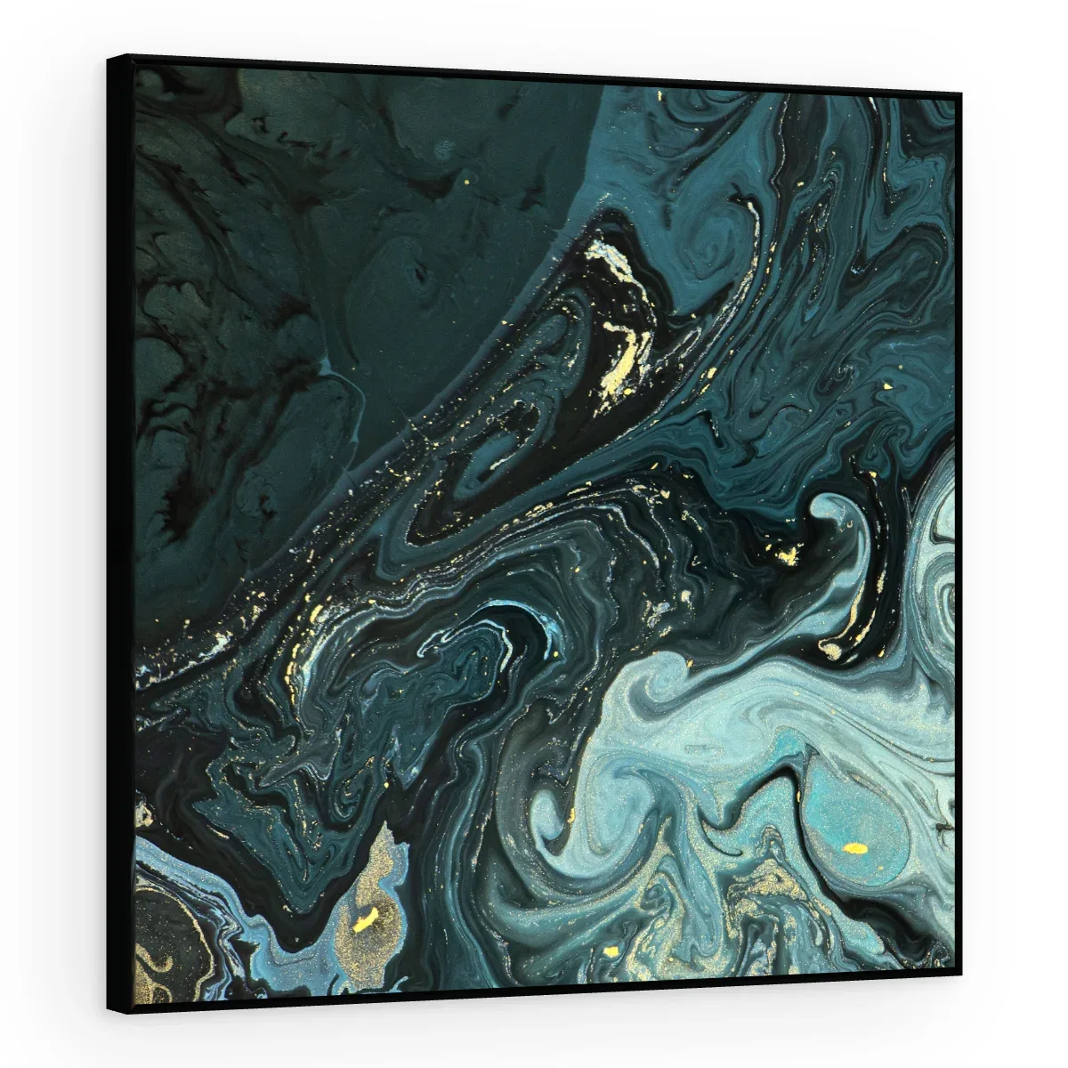 Quadro Decorativo Canvas Fluido Petróleo - AB0012