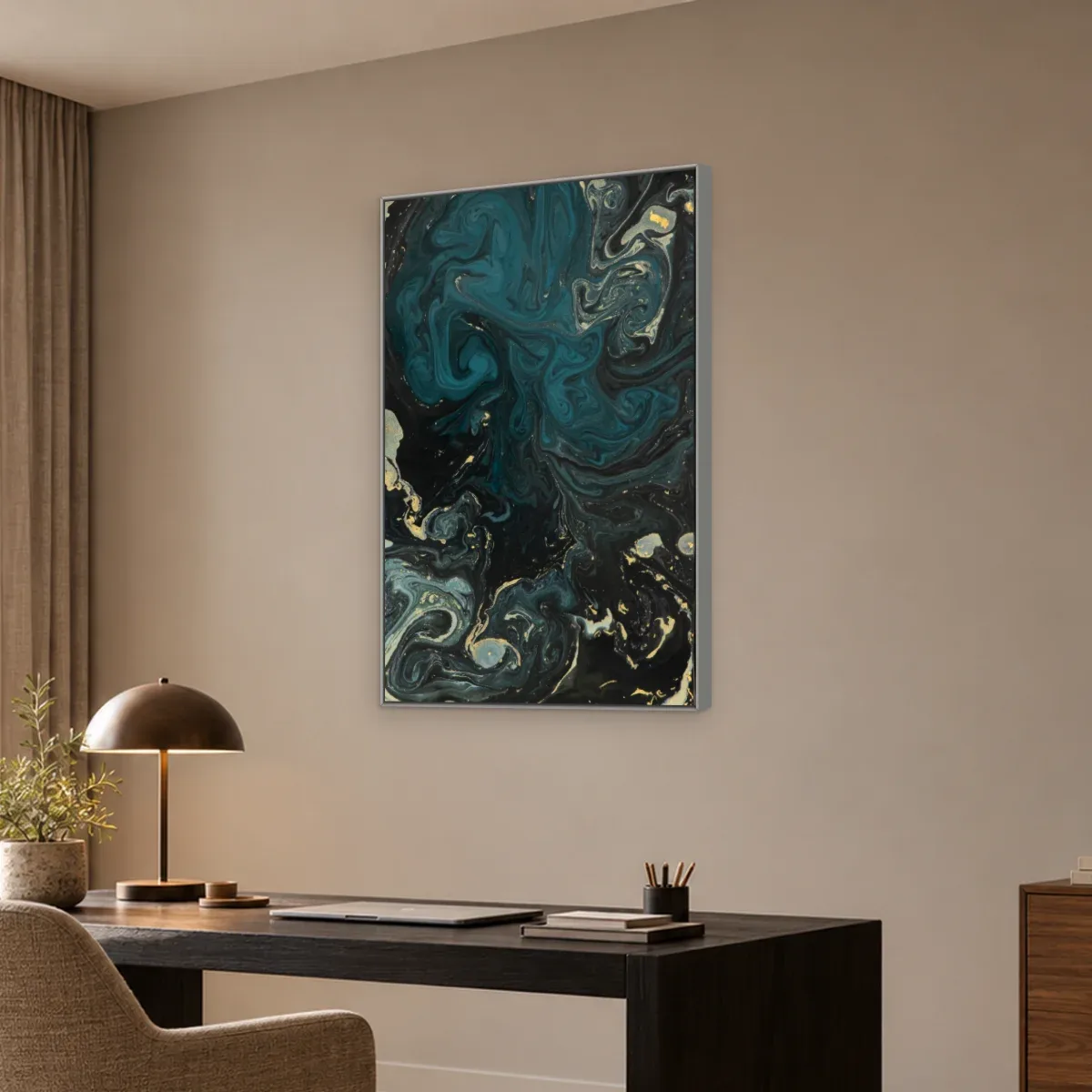 Quadro Decorativo Canvas Fluido Noturno - AB0021
