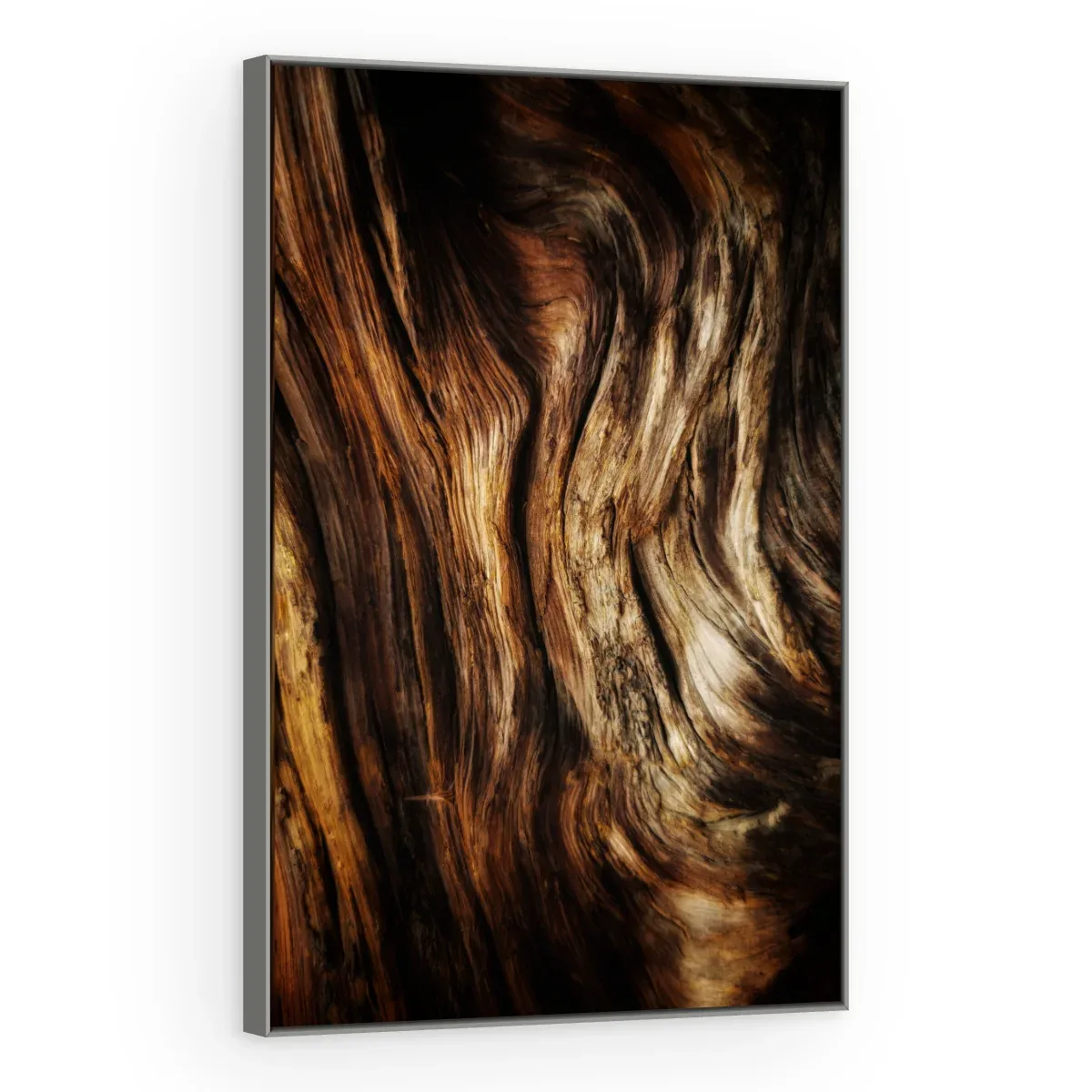 Quadro Decorativo Canvas Veios Madeira - AB0029